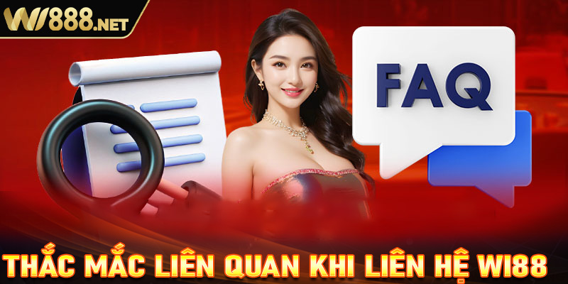 FAQ - Thắc mắc liên quan tới việc liên hệ Wi88